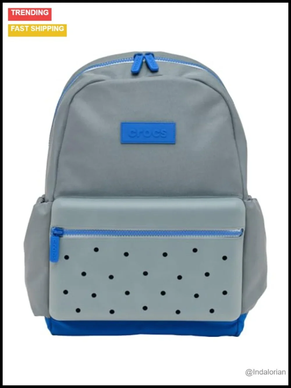 Nylon Backpack, Lightweight Daypack with 3 Compartments, Shoulder Strap